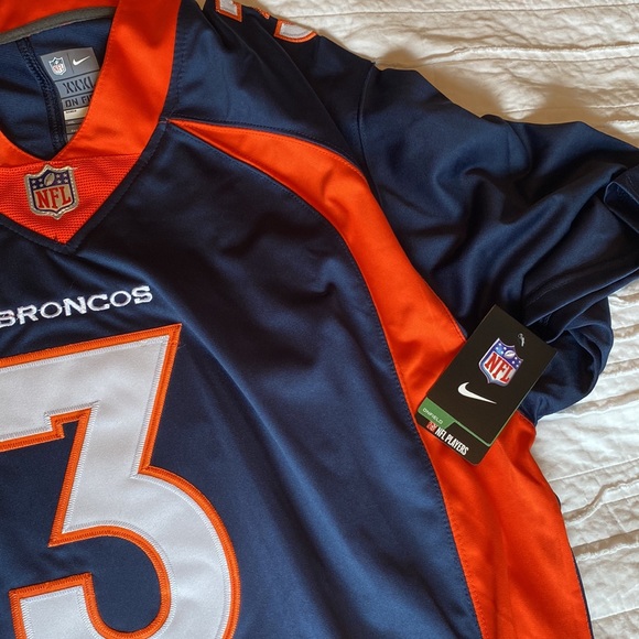 NWT. Denver Broncos Drew Lock Jersey. - Picture 5 of 5